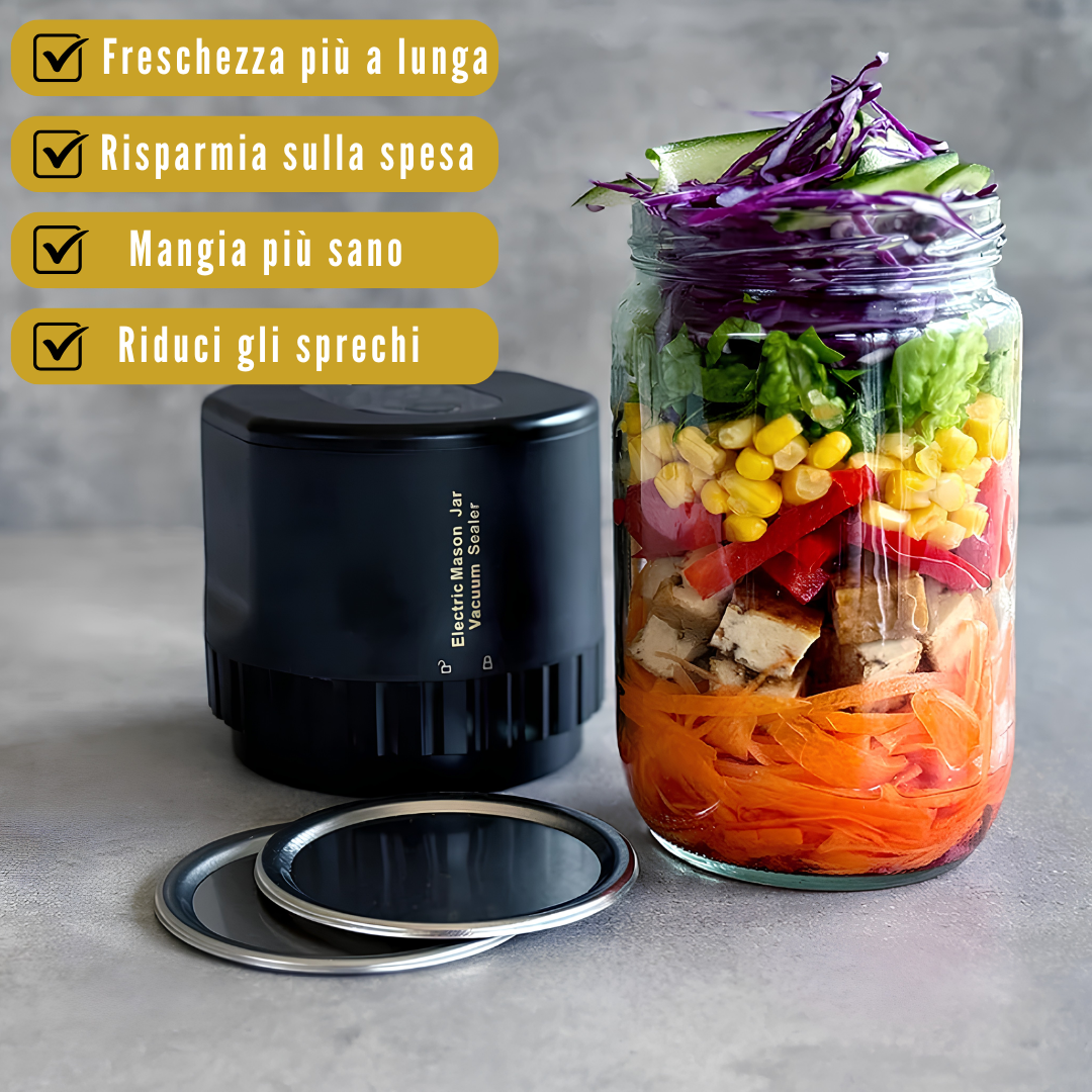 Mason Jar Sottovuoto