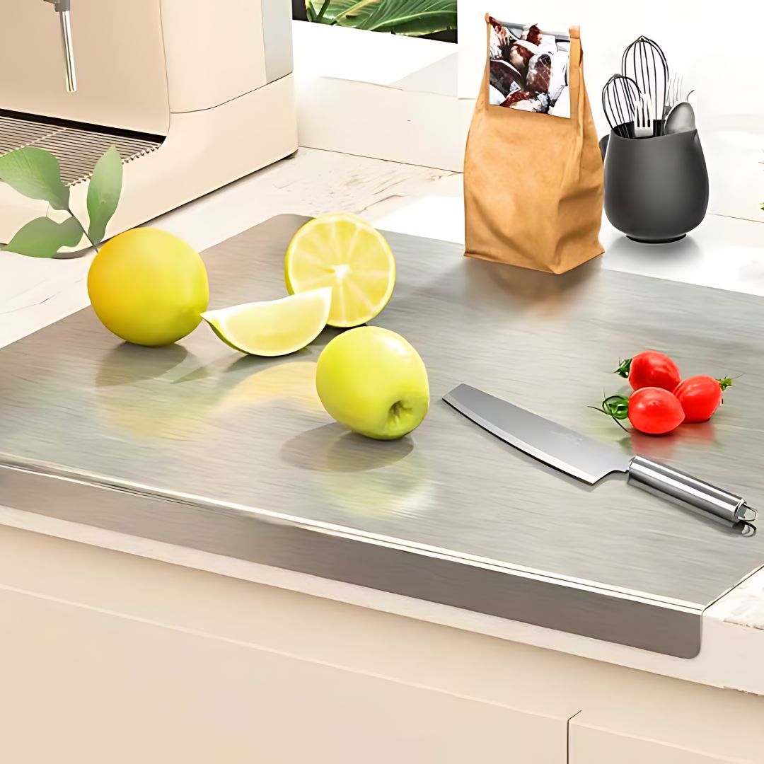 Tagliere in Acciaio Inox Antibatterico